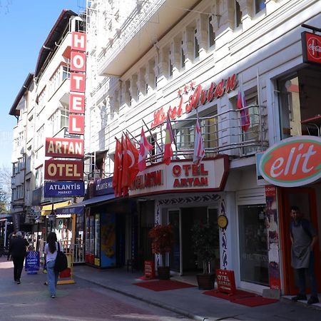 Artan Hotel Isparta Bagian luar foto