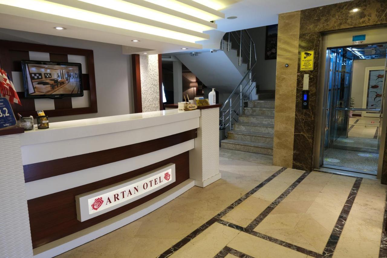 Artan Hotel Isparta Bagian luar foto