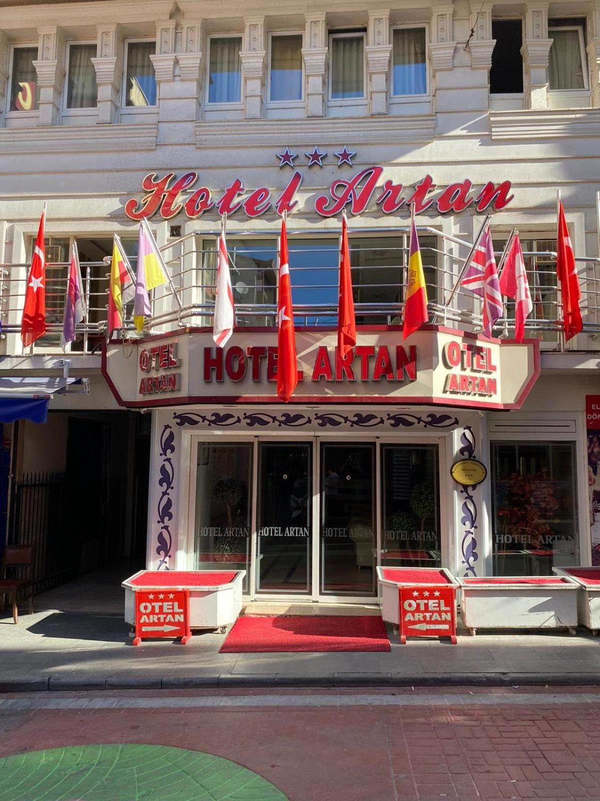 Artan Hotel Isparta Bagian luar foto