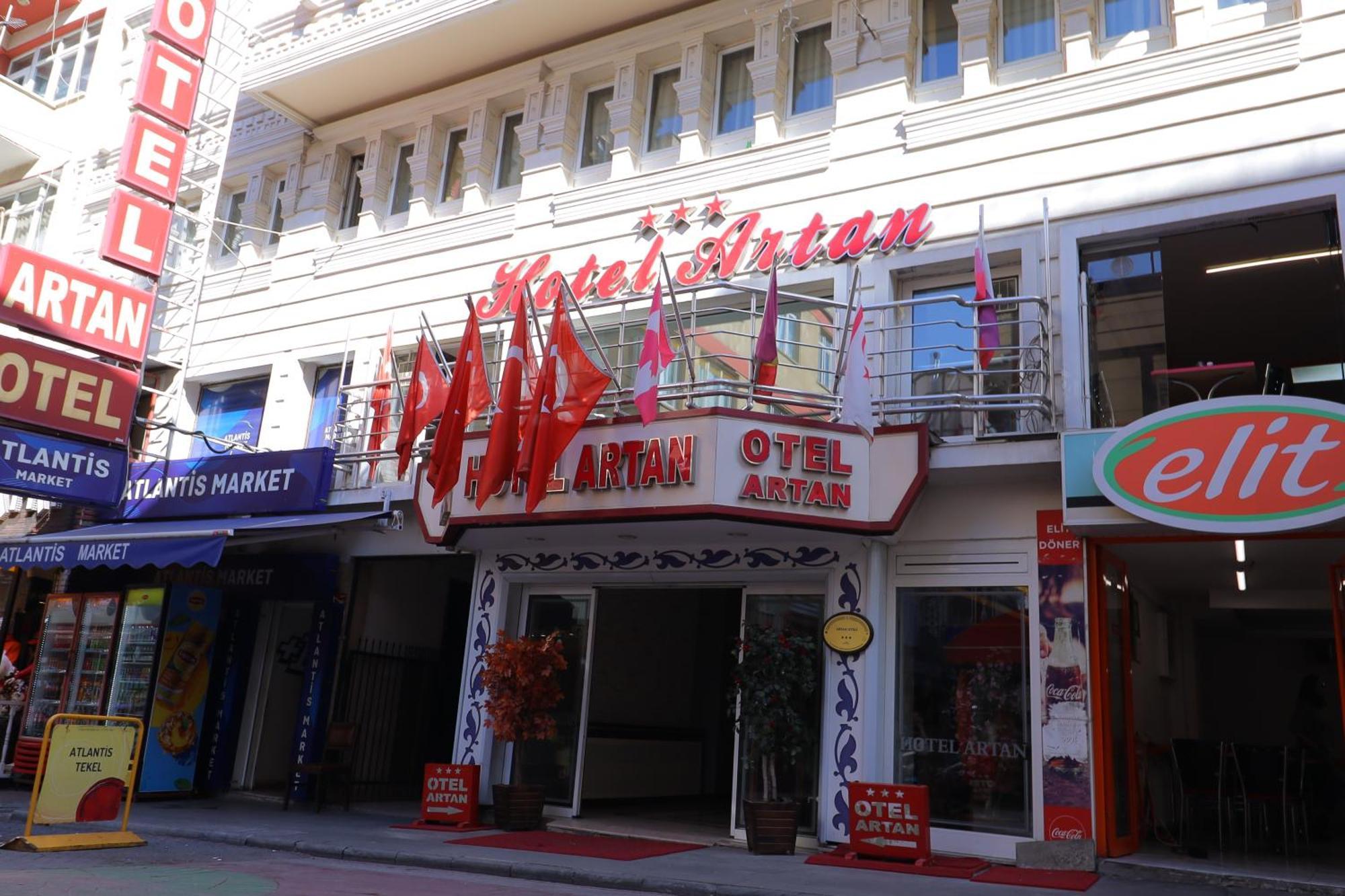 Artan Hotel Isparta Bagian luar foto