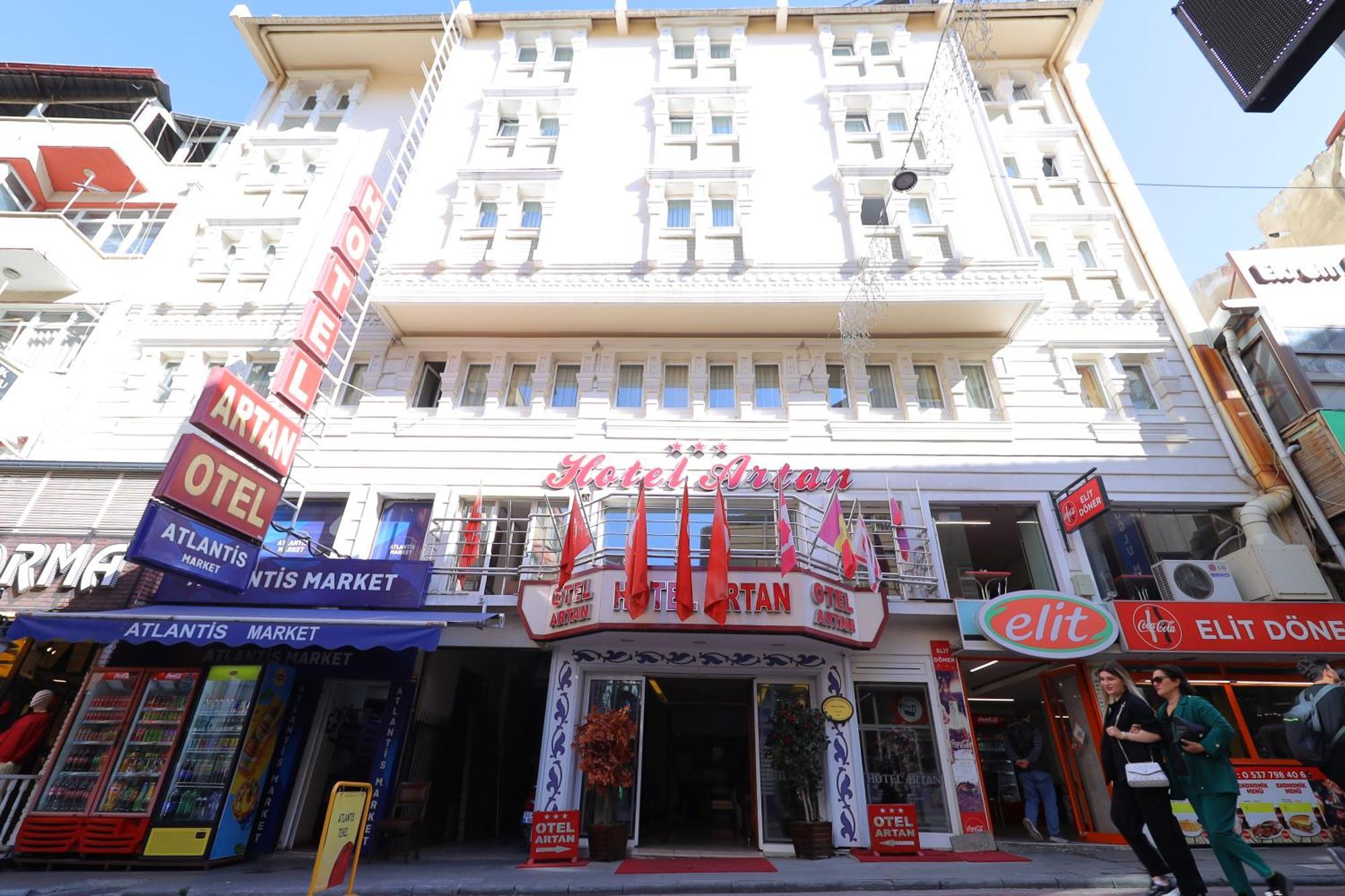 Artan Hotel Isparta Bagian luar foto